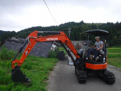 お客様便り | 中古ミニショベル・ユンボは長野県中古建機販売センターサンワ【公式HP】